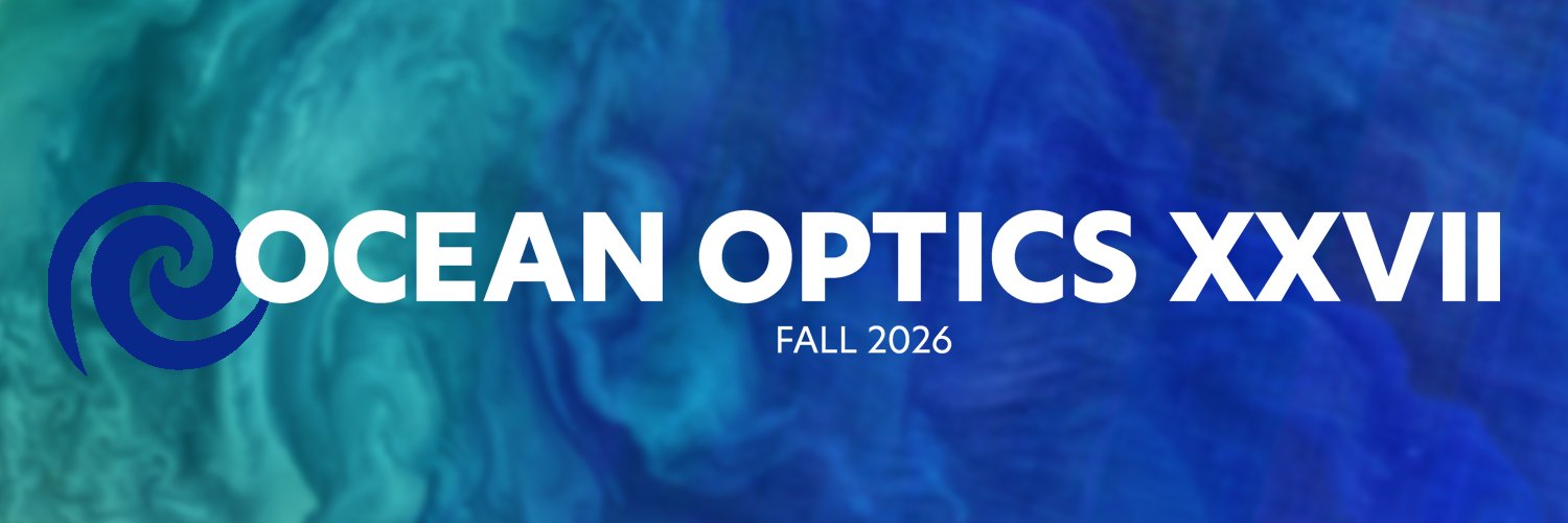 Ocean Optics XXVII Conference banner