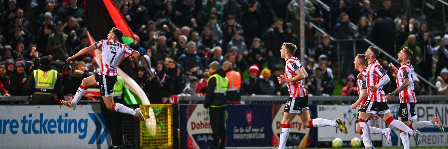 Derry City FC's banner
