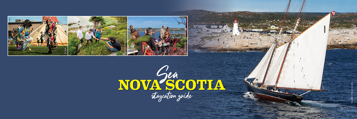Sea Nova Scotia Summer Staycation Guide banner