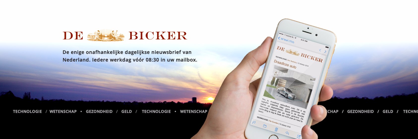 DeBicker's profile banner image