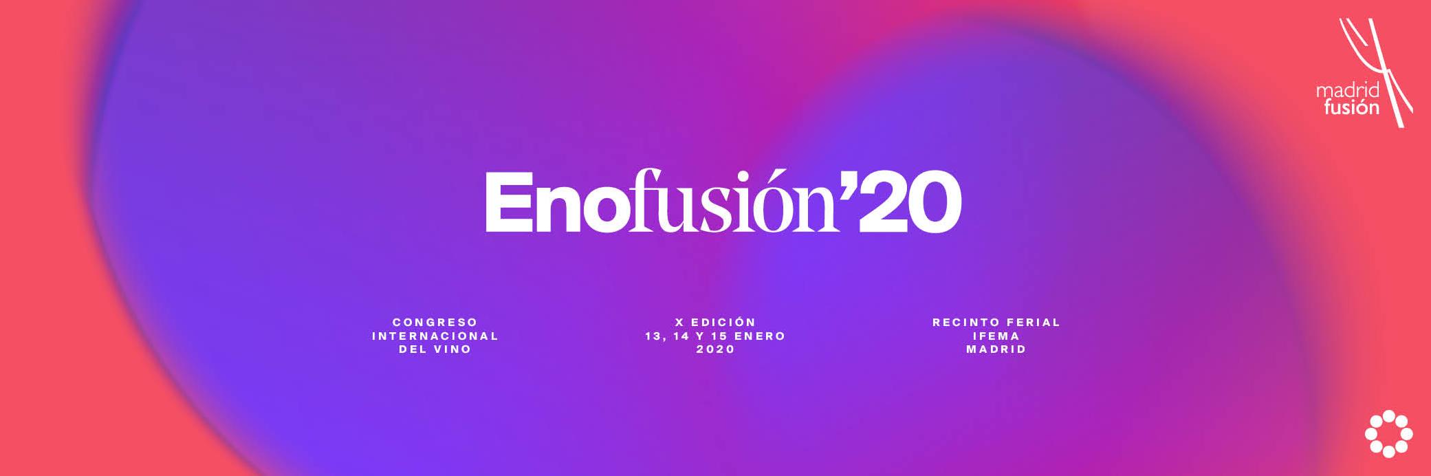 Enofusión'20 banner
