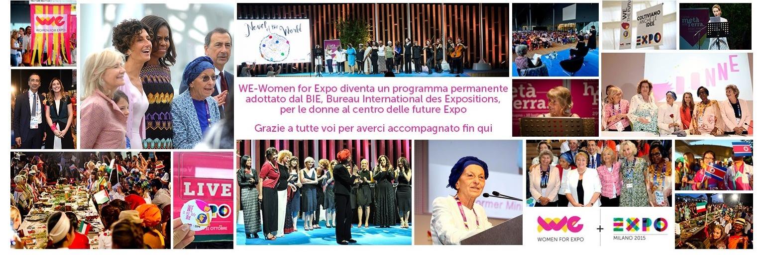 Women for Expo banner