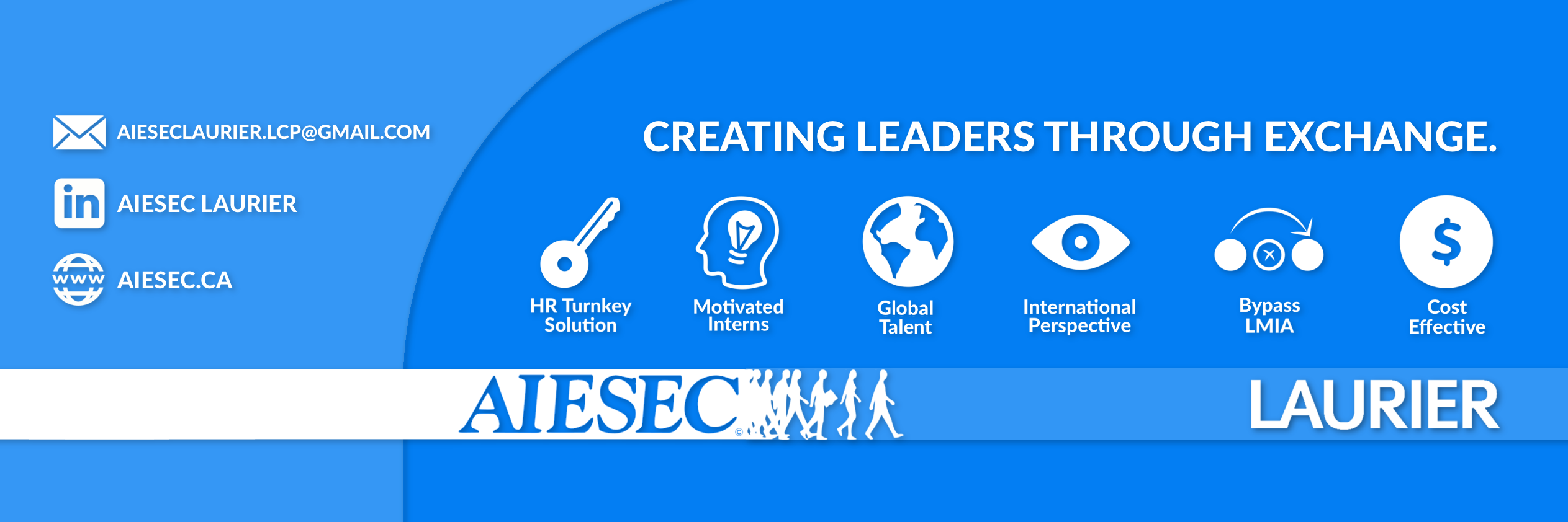 AIESEC Laurier banner