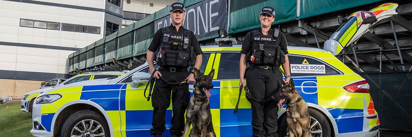 West Mercia Police Dogs banner