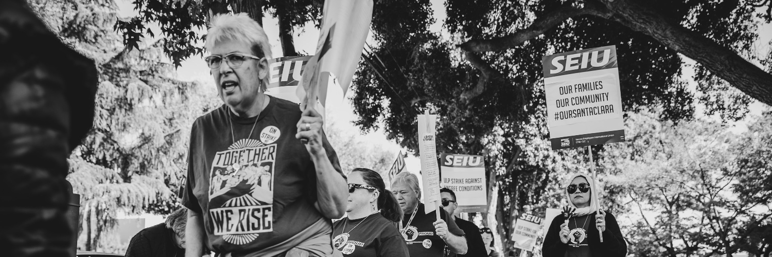 SEIU Local 521 banner