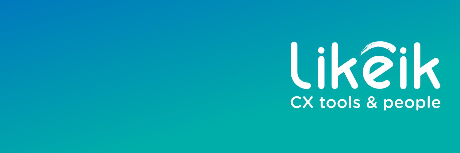 Likeik CX, tools & people banner