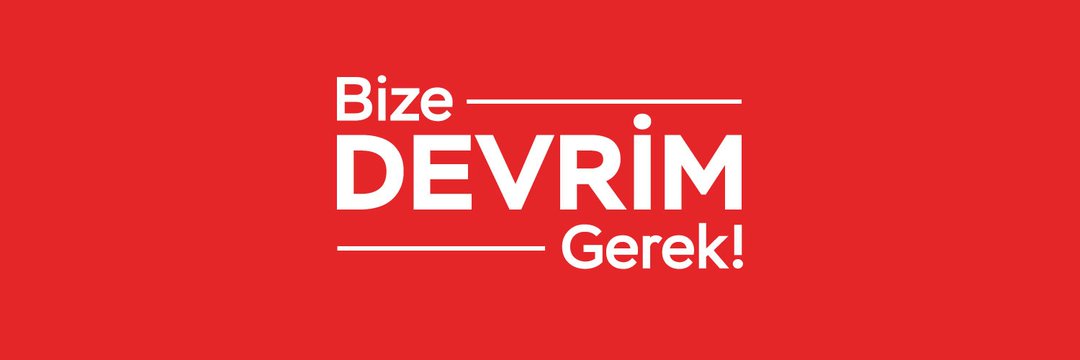 Devrim Partisi banner