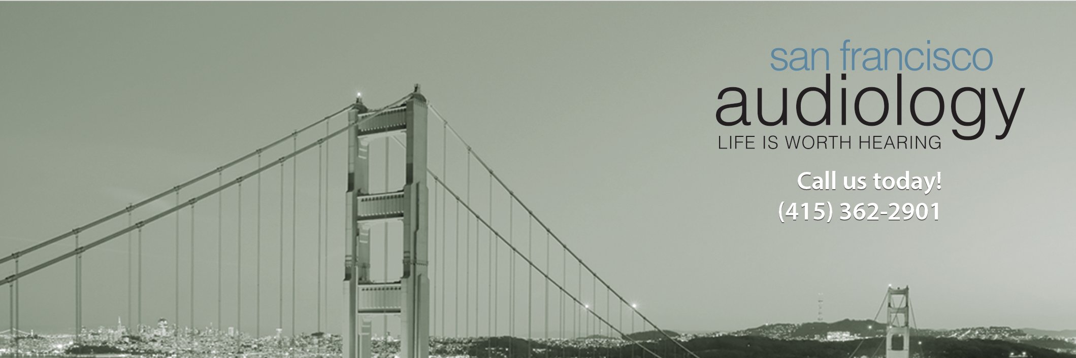 SF Audiology banner