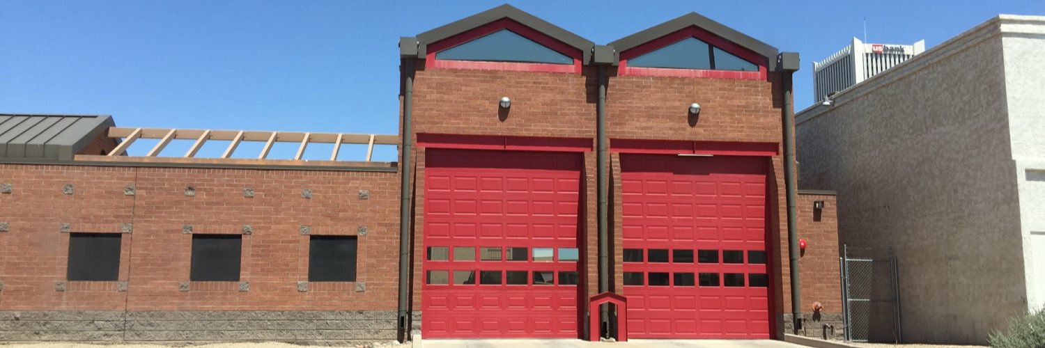 A Fire Station banner
