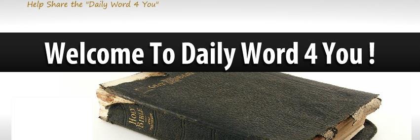 Daily Word 4 You banner