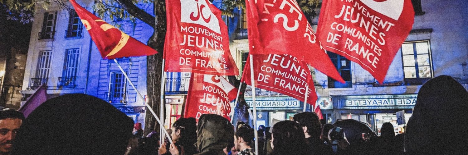 Jeunes Communistes Indre-et-Loire banner
