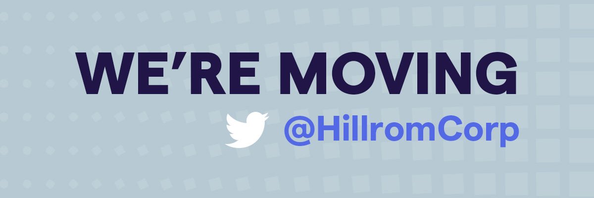 Voalte | Follow us @HillromCorp banner