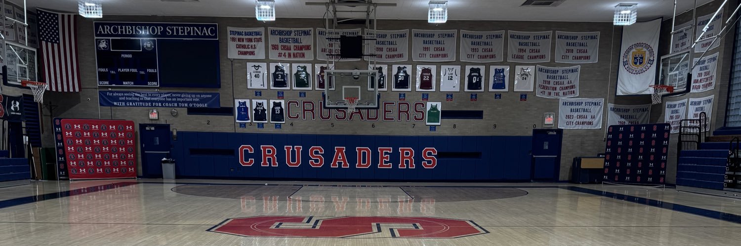 Stepinac Varsity B banner