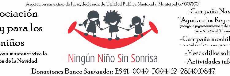 NingúnNiñoSinSonrisa banner