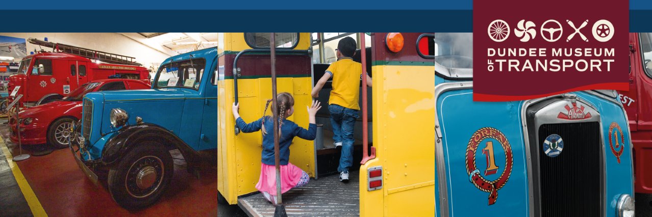 Dundee Museum of Transport banner