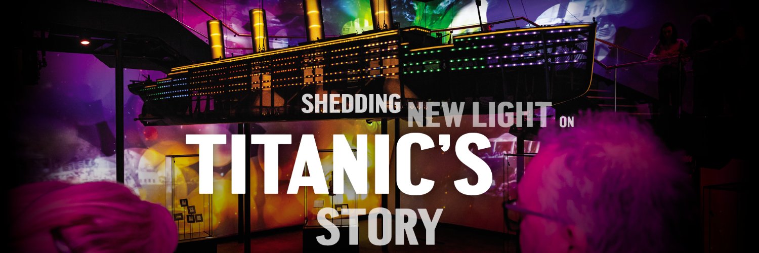 Titanic Belfast's banner