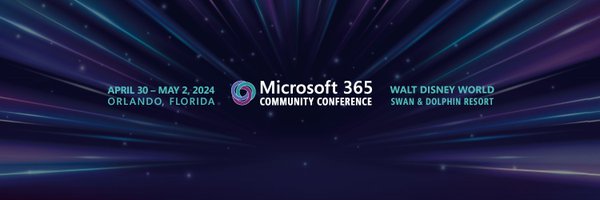 The Microsoft 365 Community Conference Profile Banner