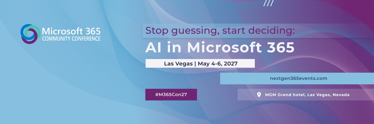 M365CONF's profile banner image