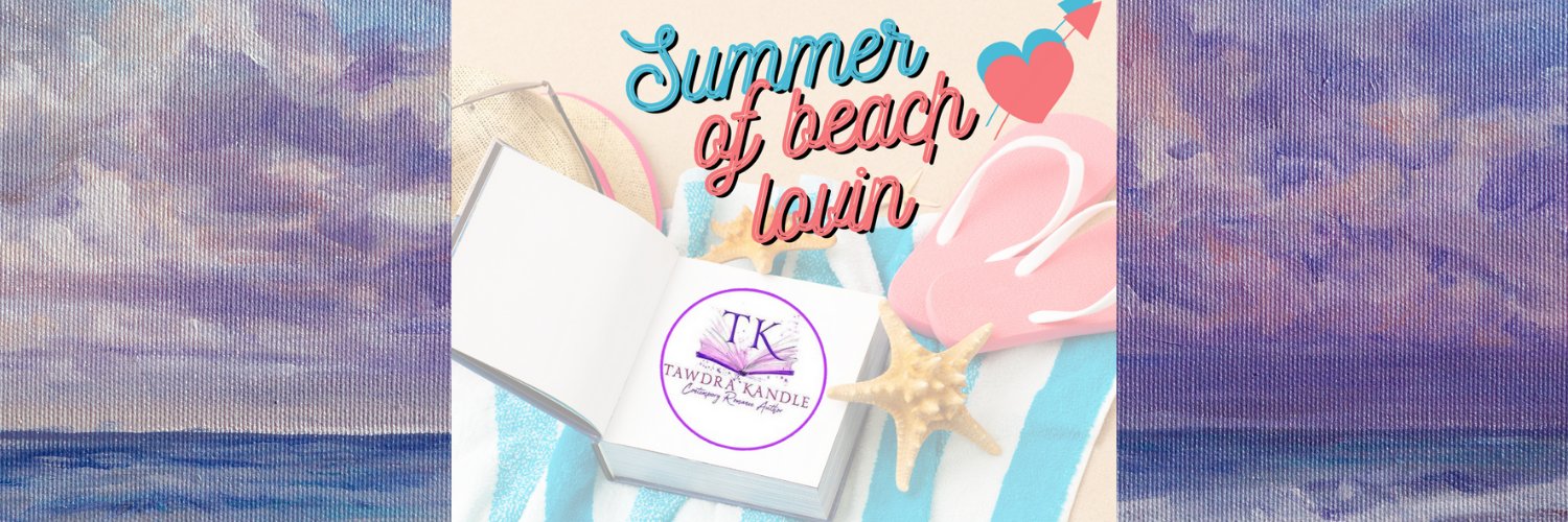 Tawdra Kandle is writing all the words banner