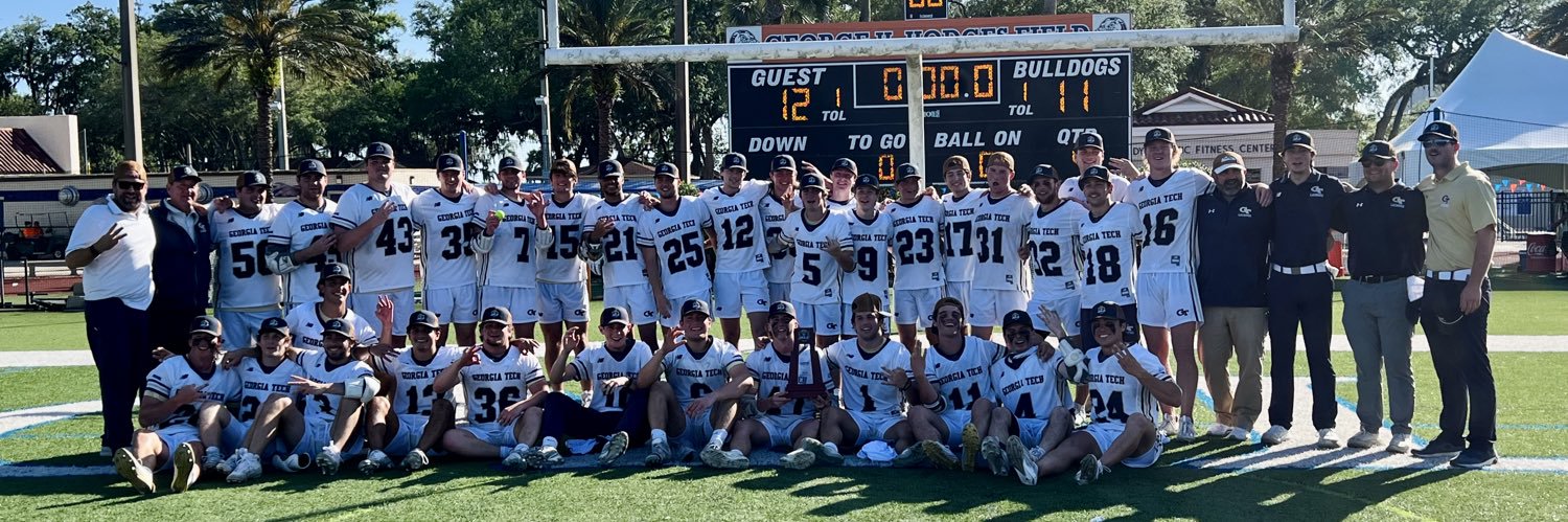 Georgia Tech Men's Lacrosse's banner
