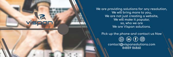Vispansolutions Profile Banner