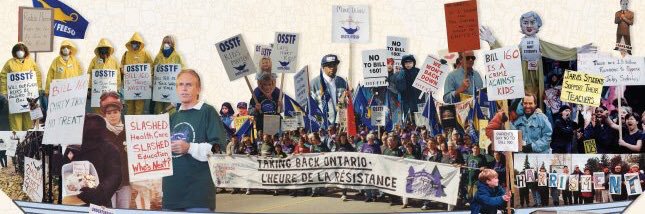 OSSTF District 9 banner