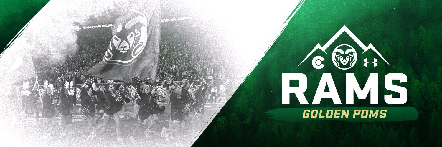 CSU Golden Poms banner