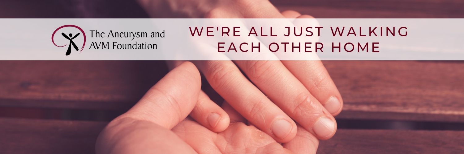 The Aneurysm and AVM Foundation (TAAF) banner