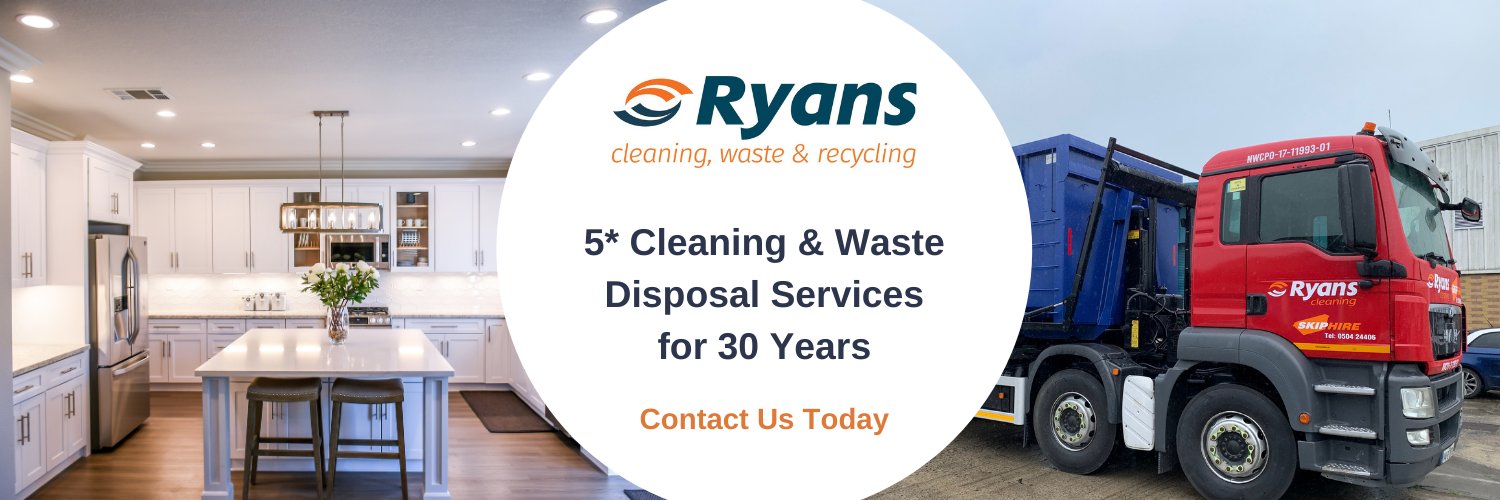 Ryans Cleaning Waste & Recycling banner