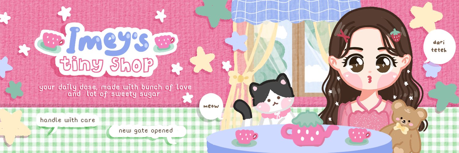 imey, CHAT KE WA ATAU TELE banner