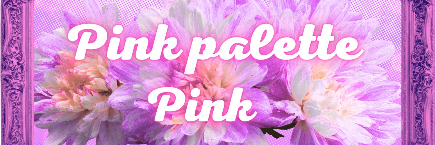 ᴘɪɴᴋ ᴘᴀʟᴇᴛᴛᴇ ᴘɪɴᴋ banner