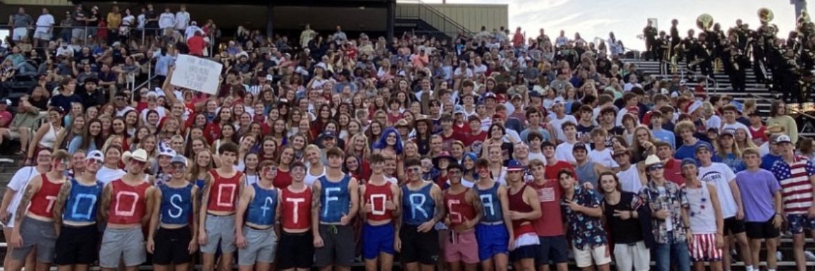 CHS Student Section banner
