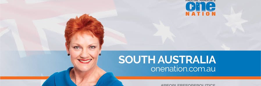 One Nation Southern Australia banner