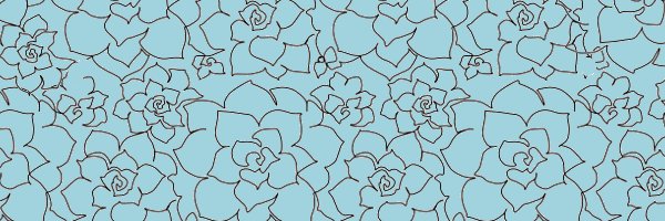 Diana's Blue Roses banner