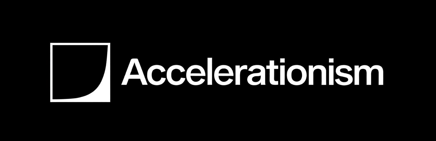 Accelerationist banner