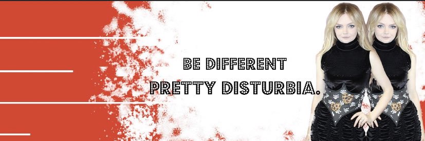 Pretty Disturbia 🖤 banner