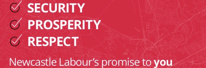 Newcastle Labour banner