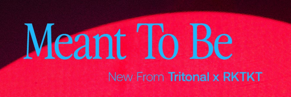 Tritonal banner