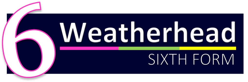Weatherhead 6th Form banner
