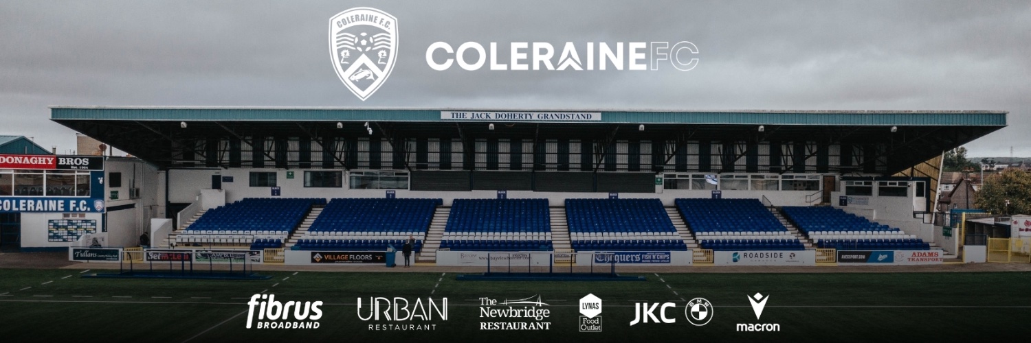 Coleraine FC banner