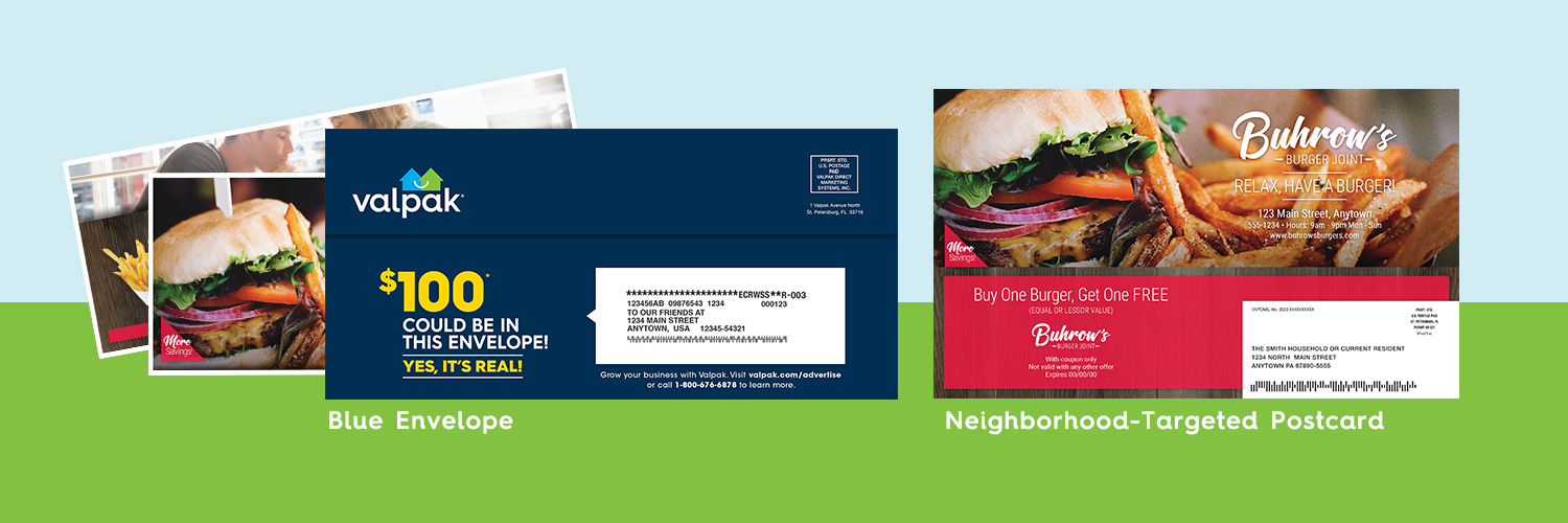 Valpak Advertising banner