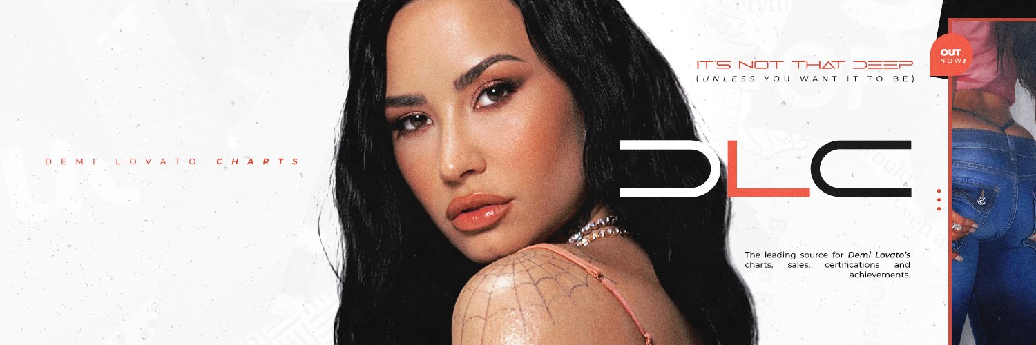 Demi Lovato Charts banner