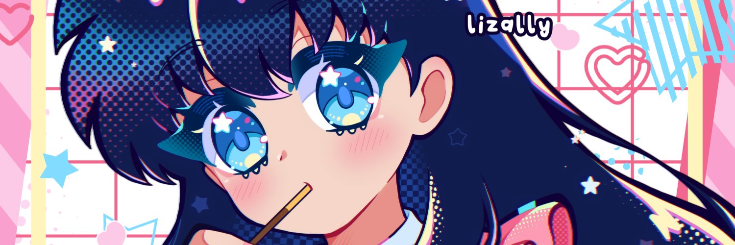 Lizally // Smile smile! banner