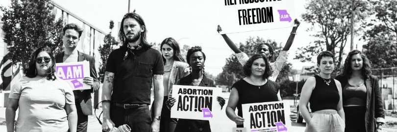 Abortion Action Missouri banner