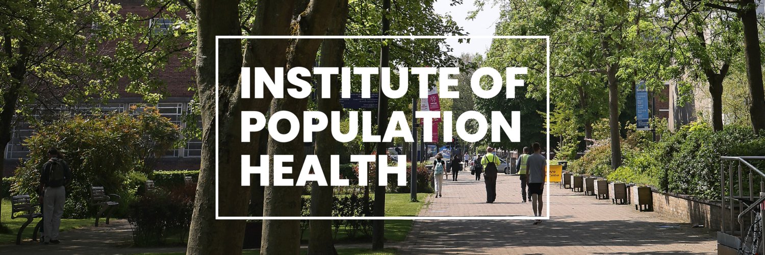 Institute of Population Health banner