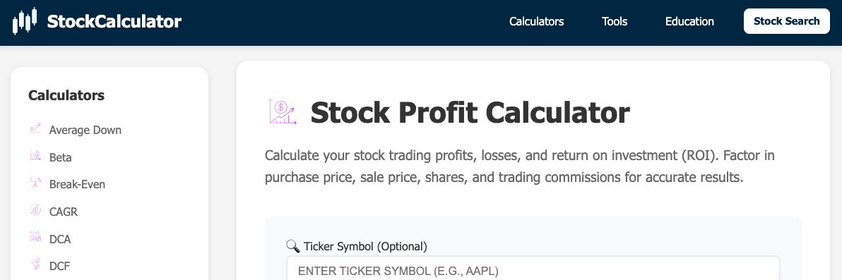 stockcalcs's profile banner image