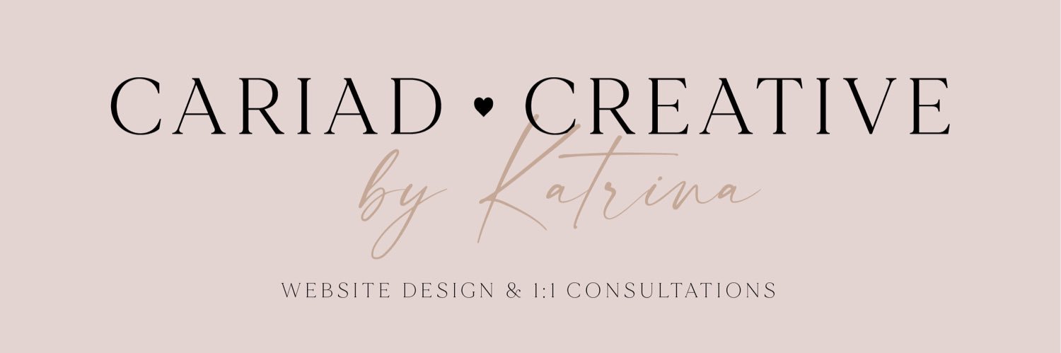 Katrina Fouracre | Cariad Creative banner