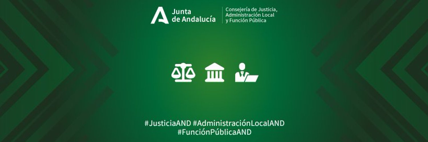 Consejería Justicia, Admón Local y Función Pública banner