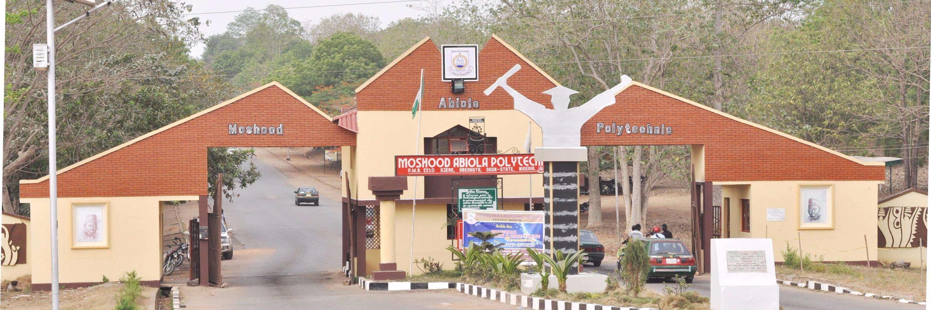 Moshood Abiola Polytechnic, Abeokuta. banner