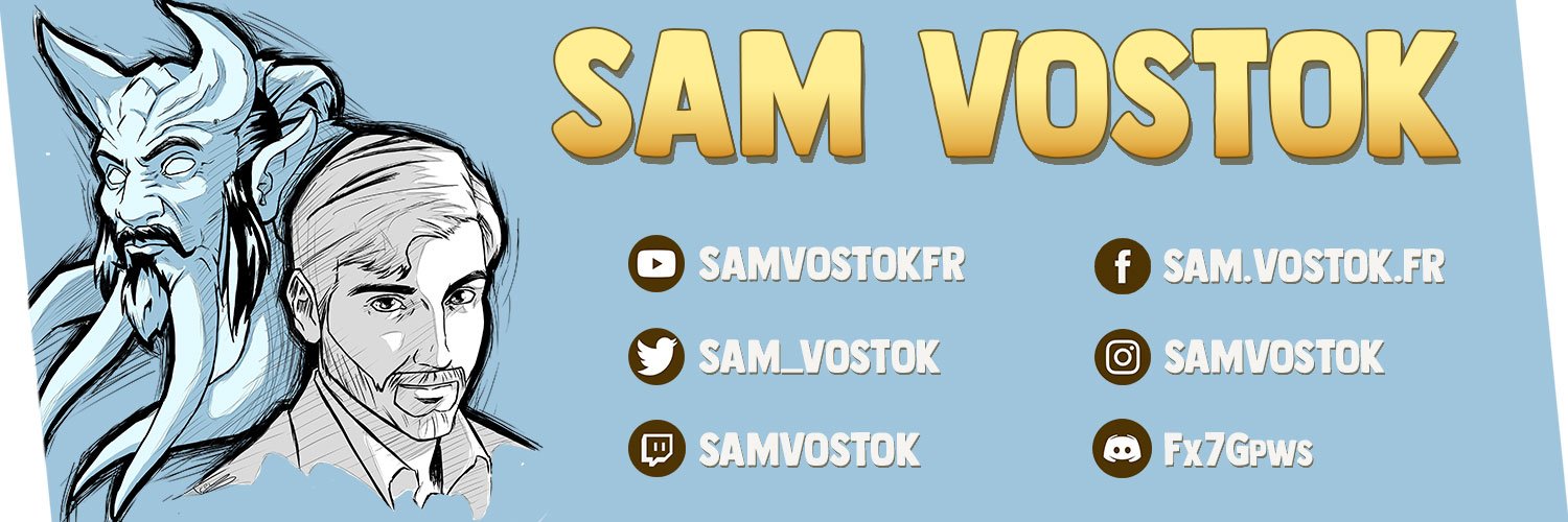Sam Vostok banner